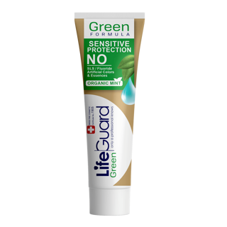 خمیر دندان محافظ دندان و لثه حساس گرین برند لایف گارد با حجم 100 گرم
