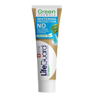 خمیر دندان سفیدکننده گرین برند لایف گارد با حجم 100 گرم