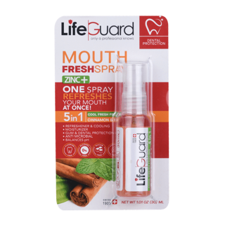 خوشبوکننده دهان با طعم دارچین و نعناع لایف گارد